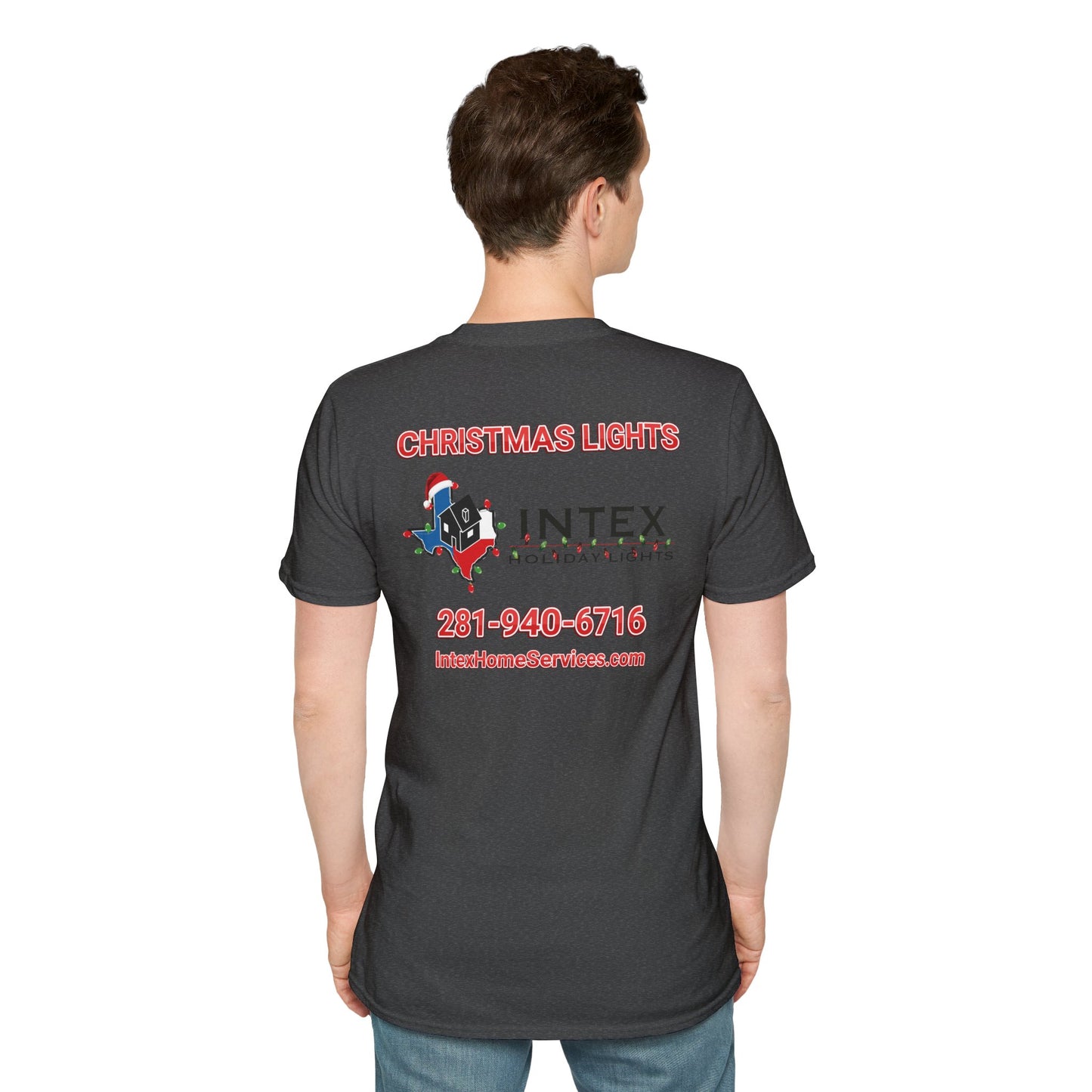 Intex Holiday Lights Unisex Soft T-Shirt