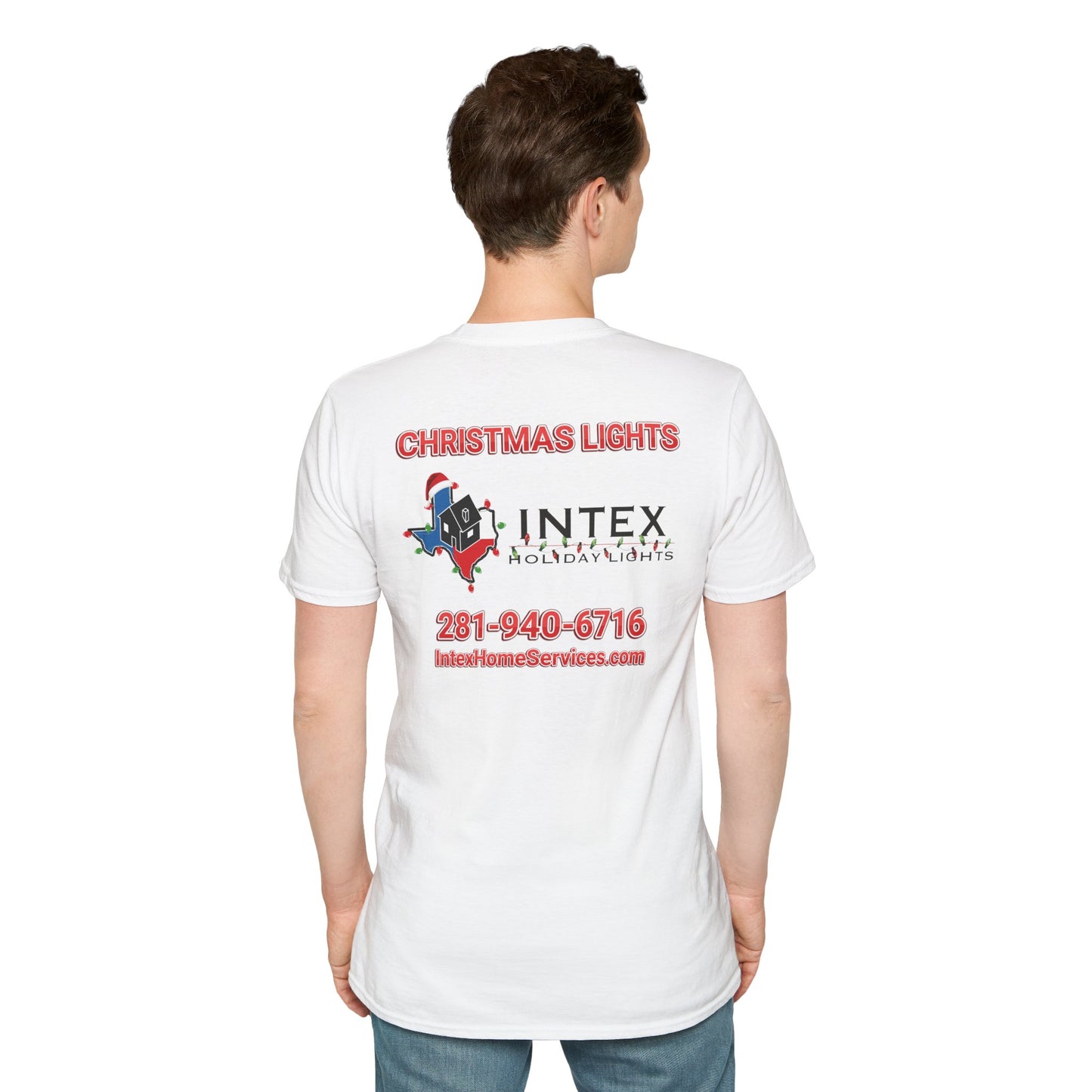 Intex Holiday Lights Unisex Soft T-Shirt