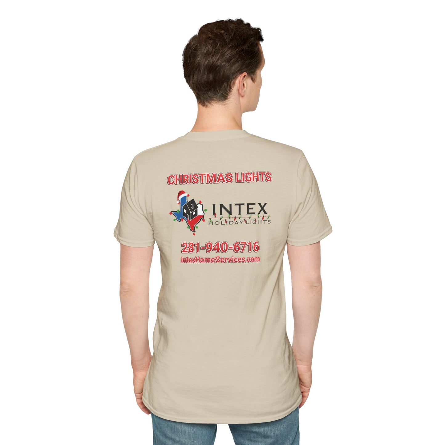 Intex Holiday Lights Unisex Soft T-Shirt
