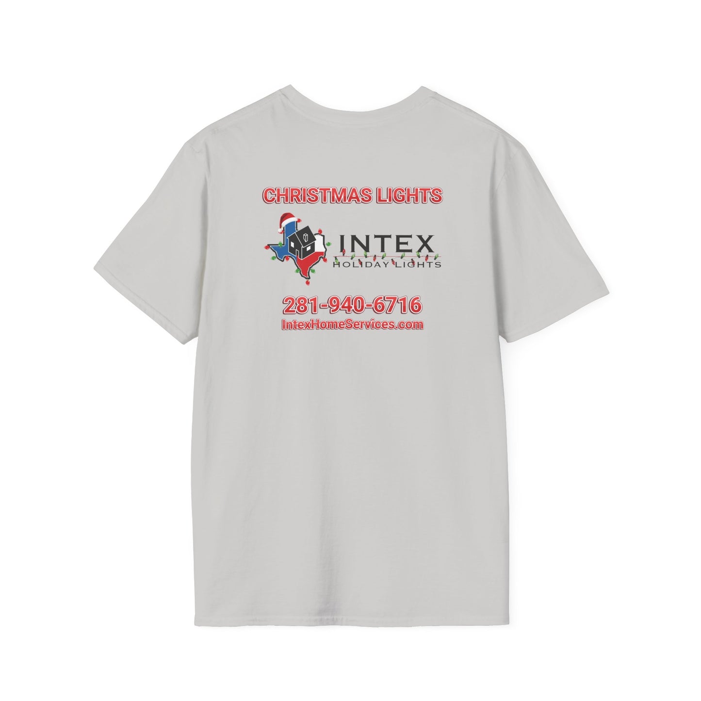 Intex Holiday Lights Unisex Soft T-Shirt