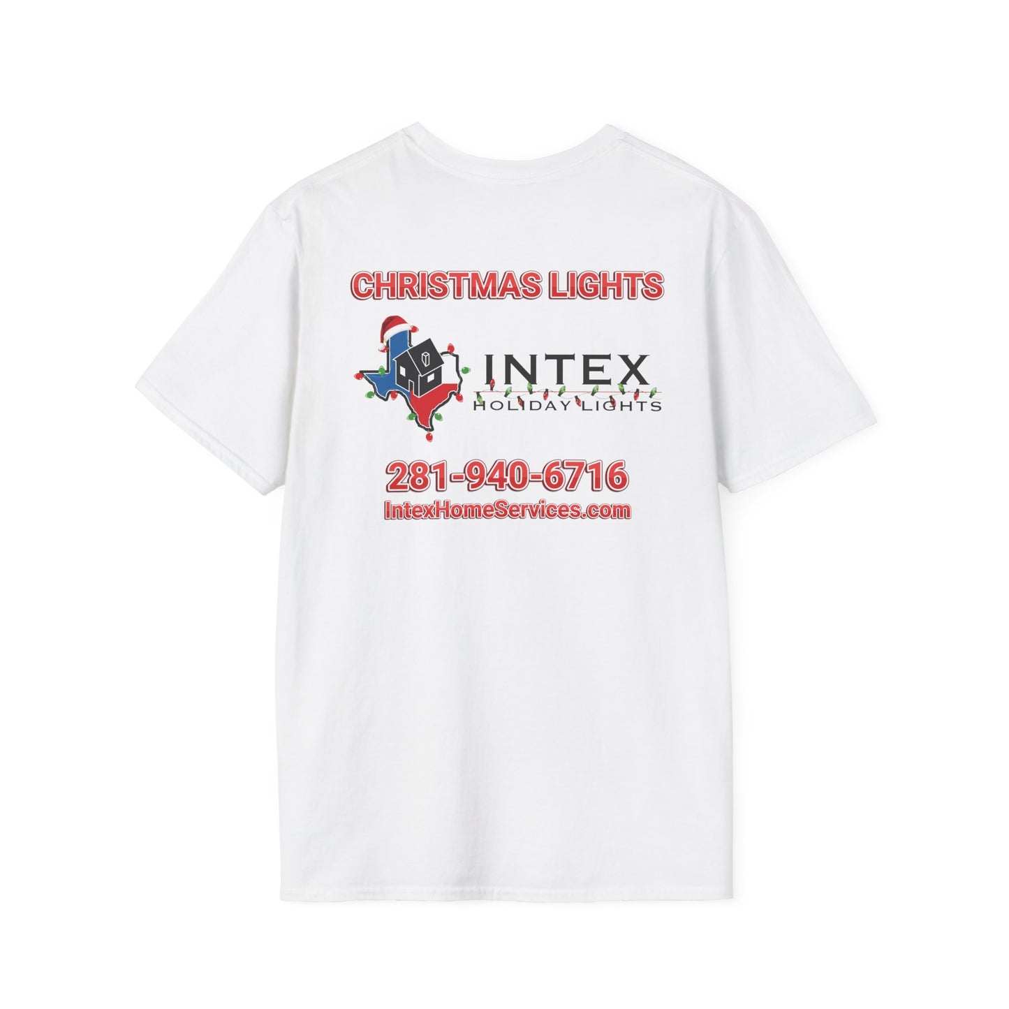 Intex Holiday Lights Unisex Soft T-Shirt