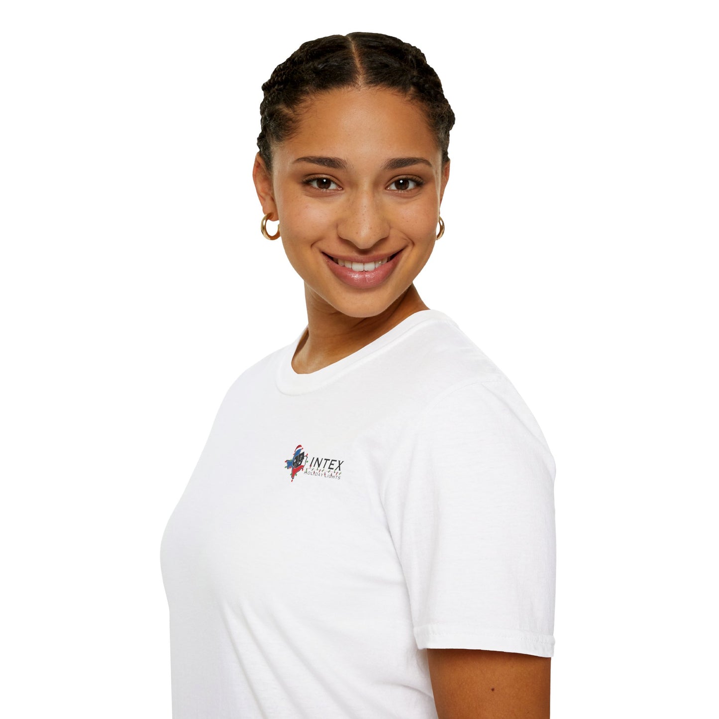 Intex Holiday Lights Unisex Soft T-Shirt