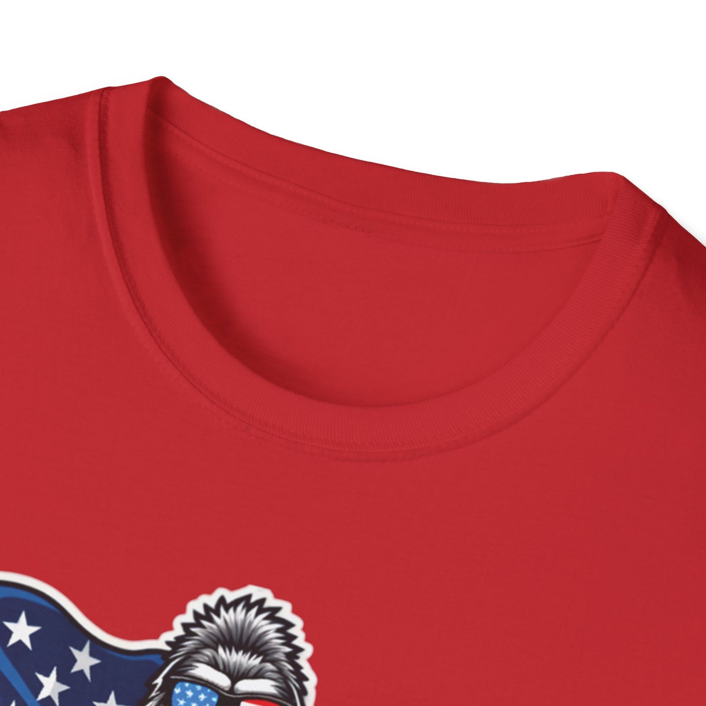 'Merica Bigfoot T-Shirt, Unisex Americana Tee