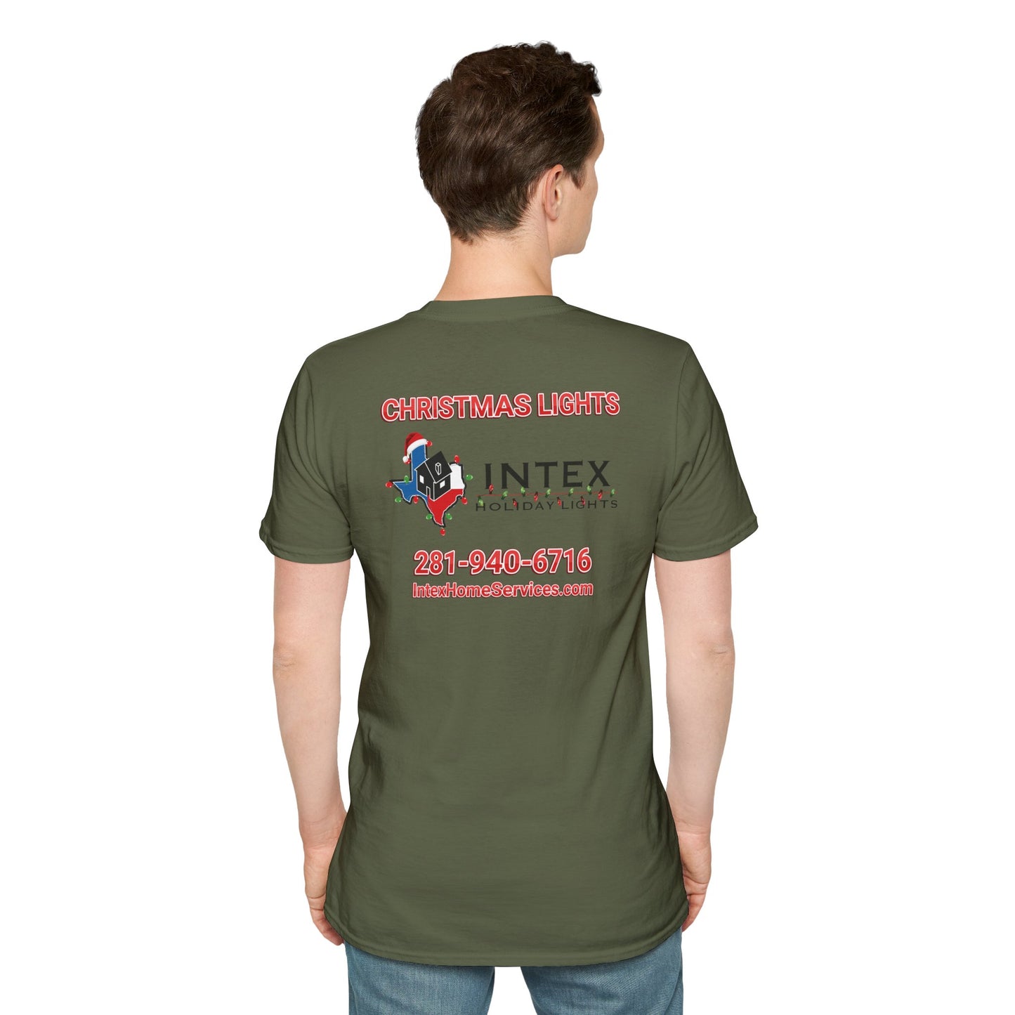 Intex Holiday Lights Unisex Soft T-Shirt