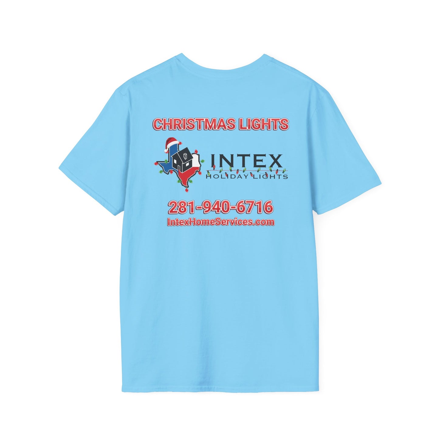 Intex Holiday Lights Unisex Soft T-Shirt