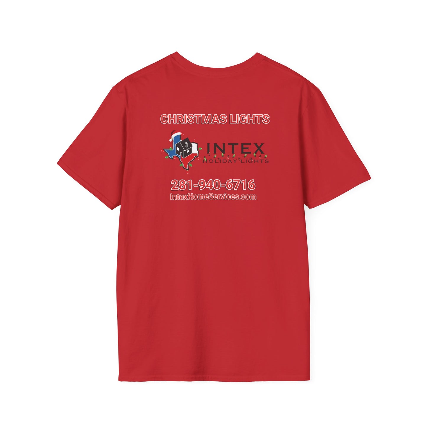 Intex Holiday Lights Unisex Soft T-Shirt