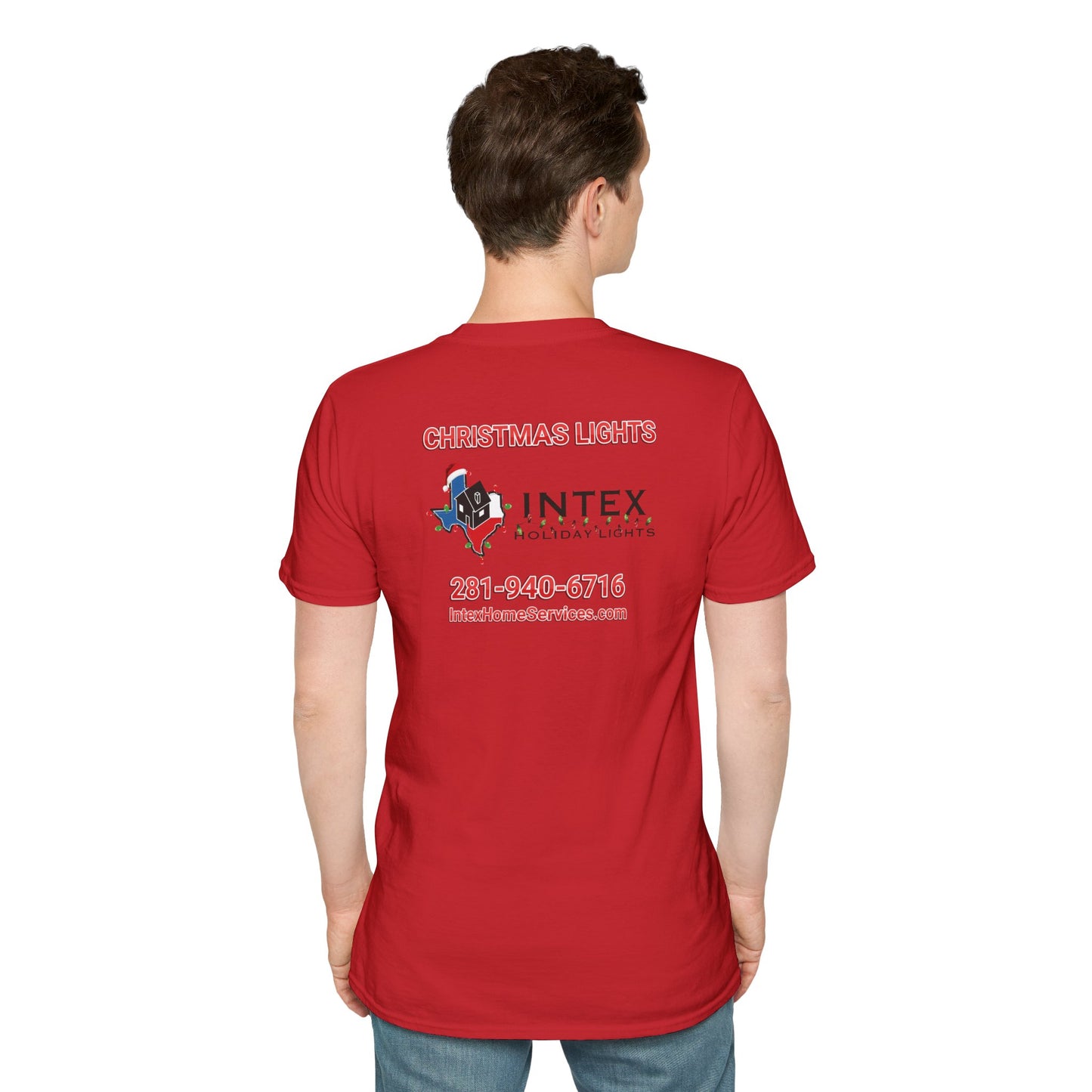 Intex Holiday Lights Unisex Soft T-Shirt