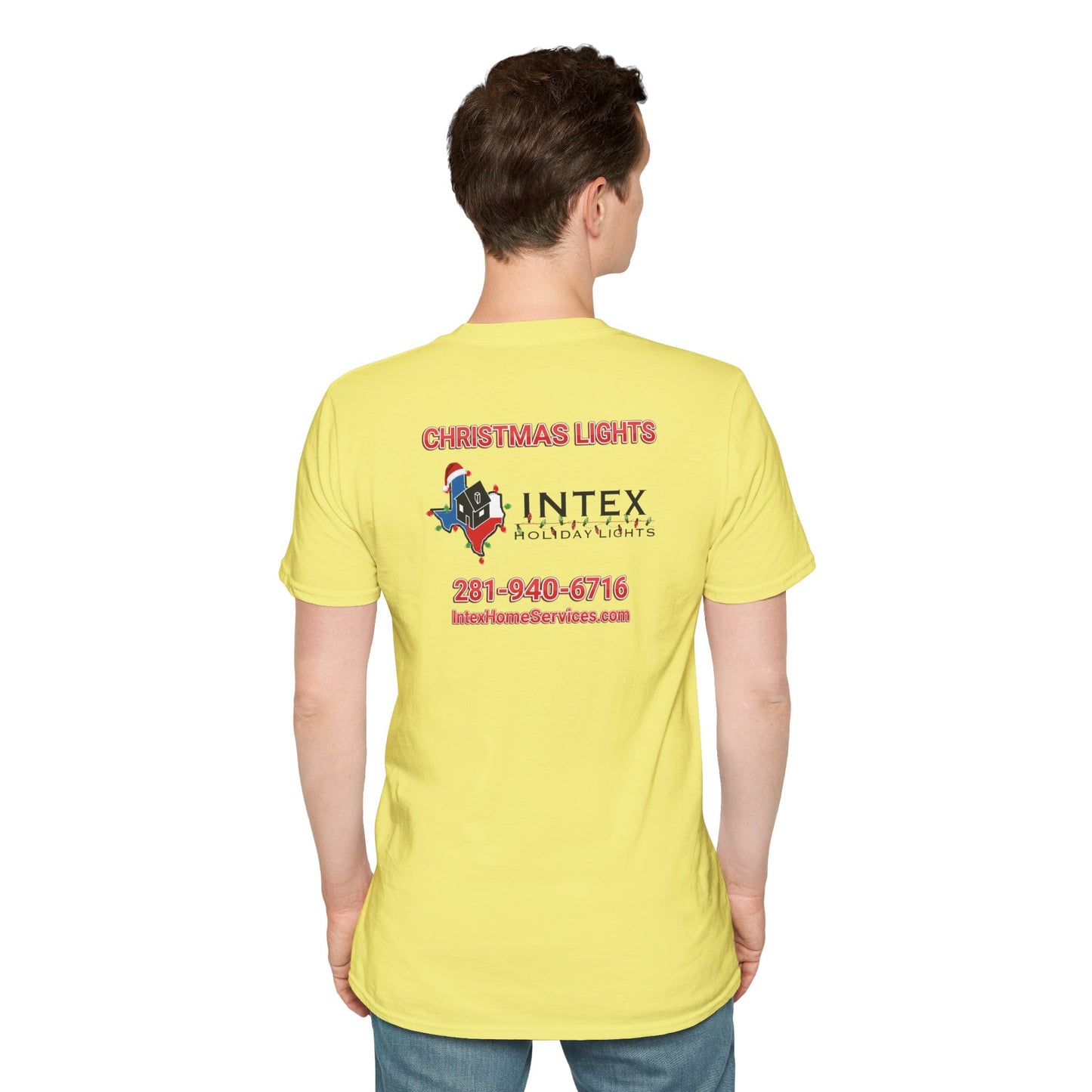 Intex Holiday Lights Unisex Soft T-Shirt