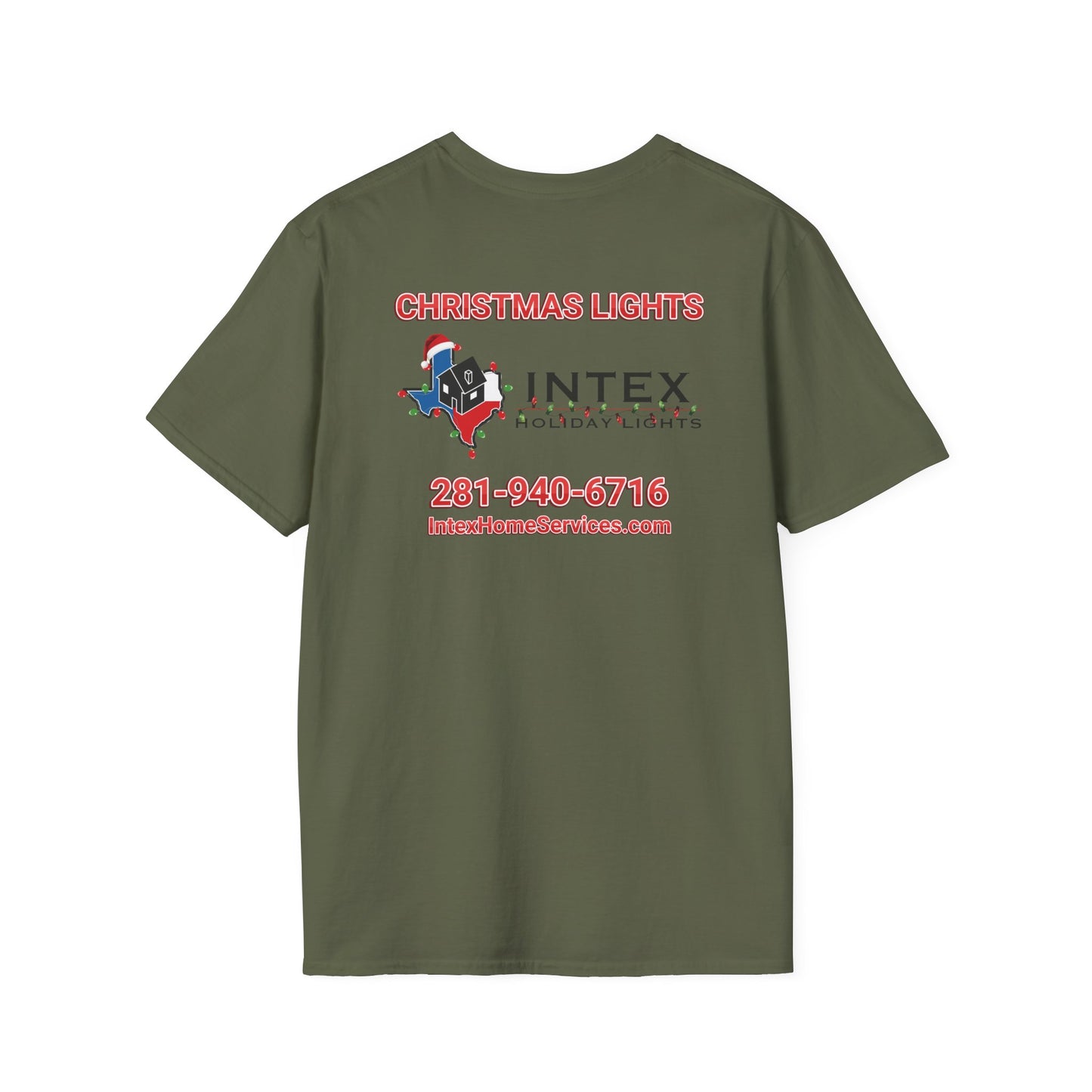 Intex Holiday Lights Unisex Soft T-Shirt