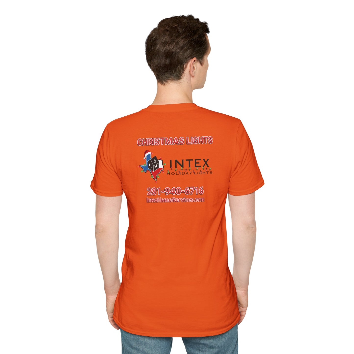 Intex Holiday Lights Unisex Soft T-Shirt