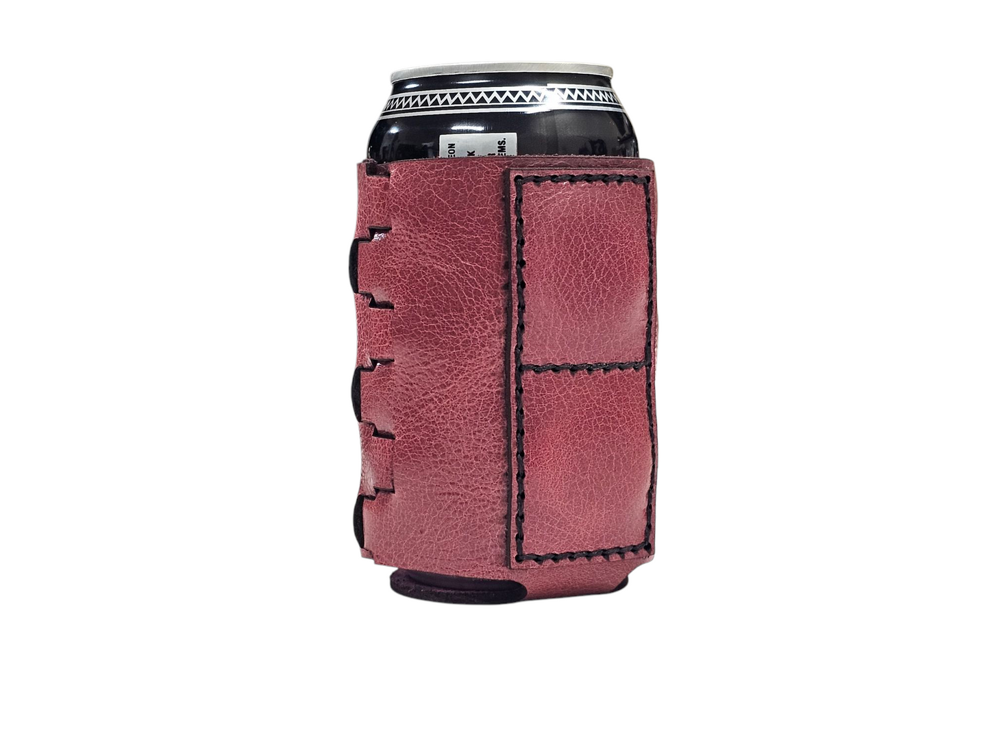 Soft Buffalo Hide Magnetic Can Coozie