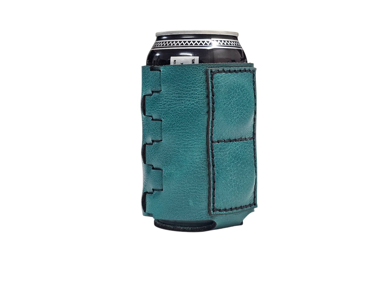 Soft Buffalo Hide Magnetic Can Coozie
