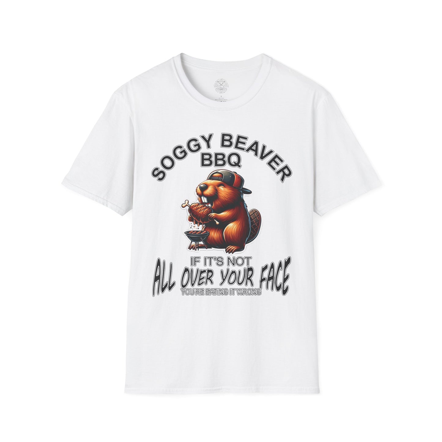 Soggy Beaver BBQ - Unisex Soft T-Shirt