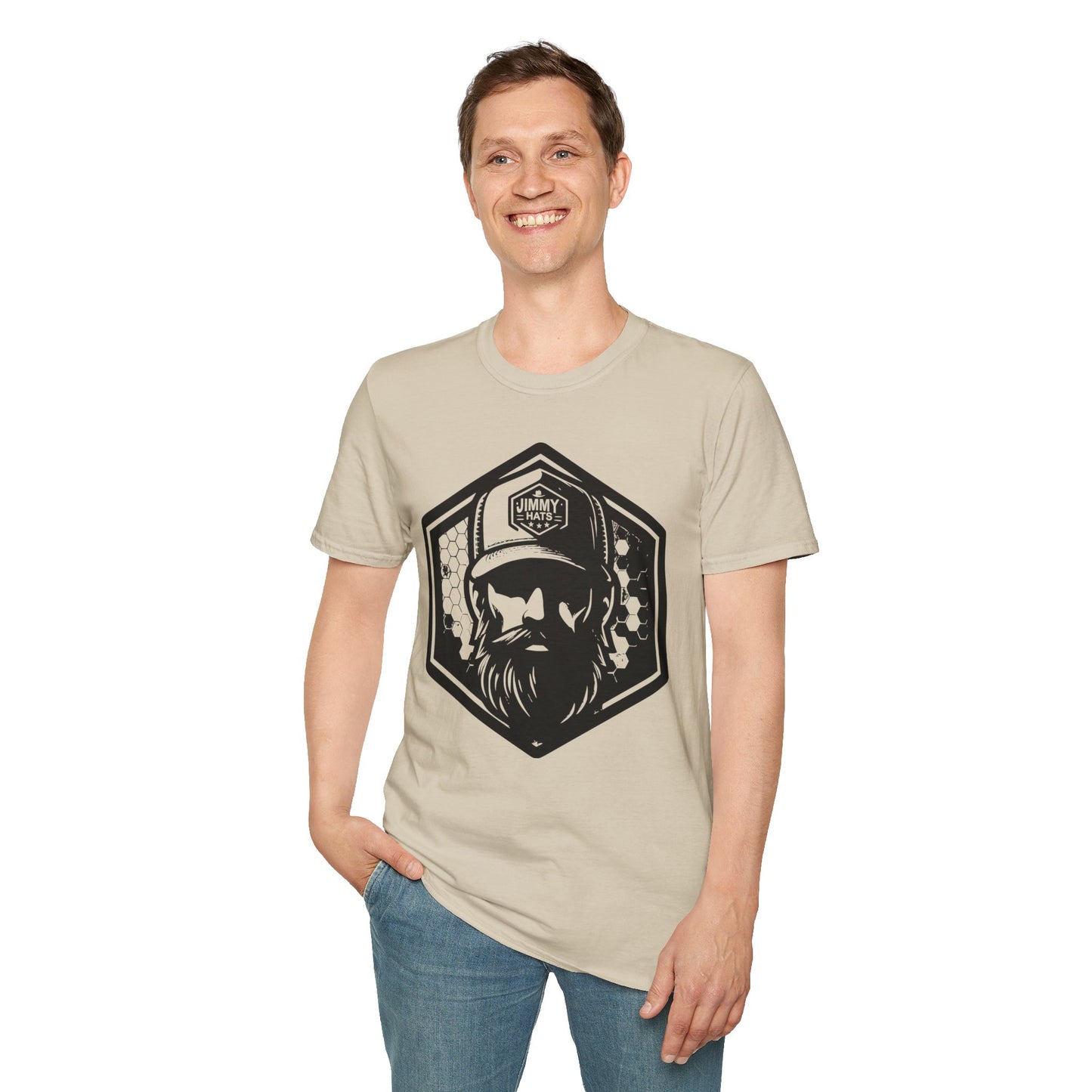 Jimmy Hats Hex Unisex Soft T-Shirt