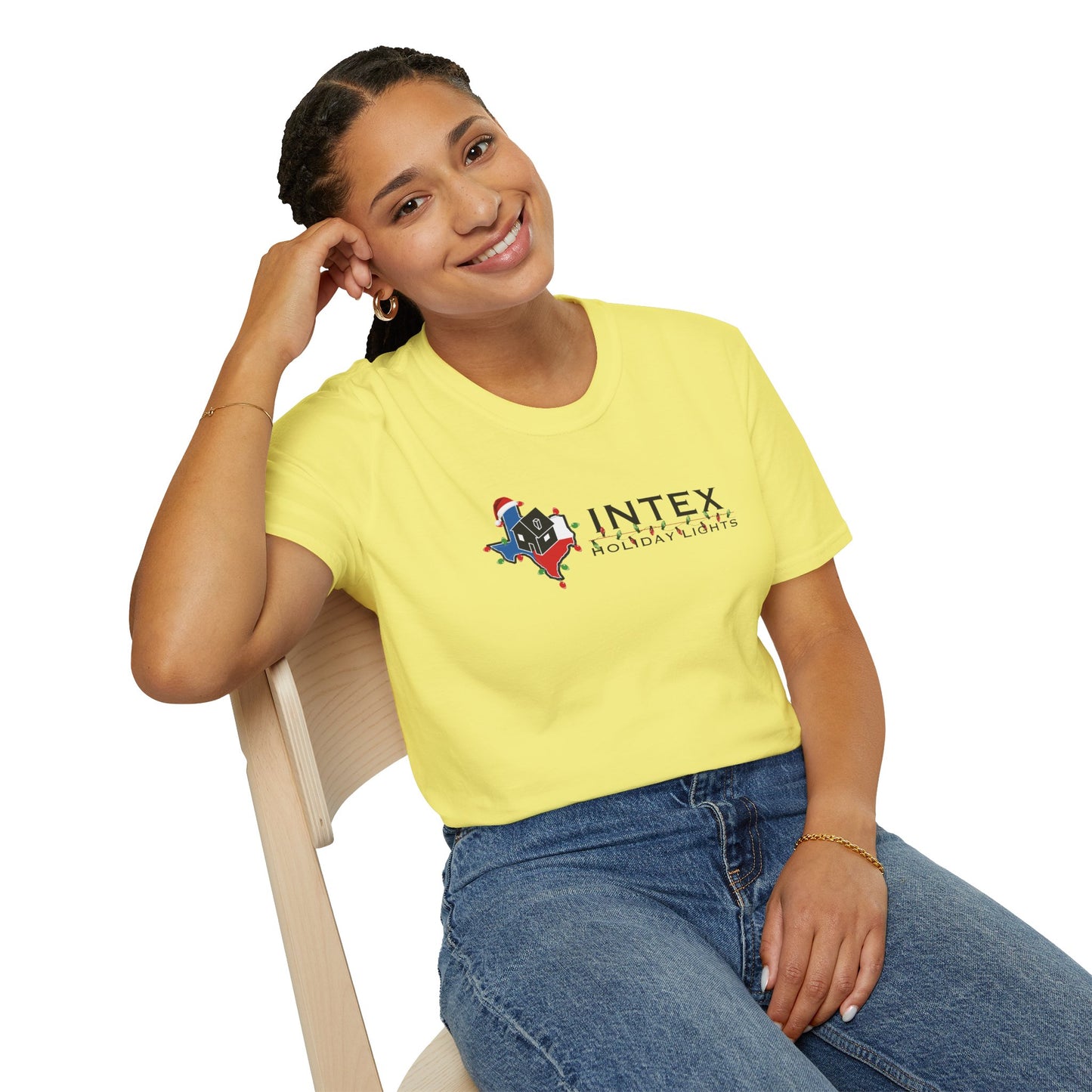 Intex Holiday Lights Unisex Soft T-Shirt