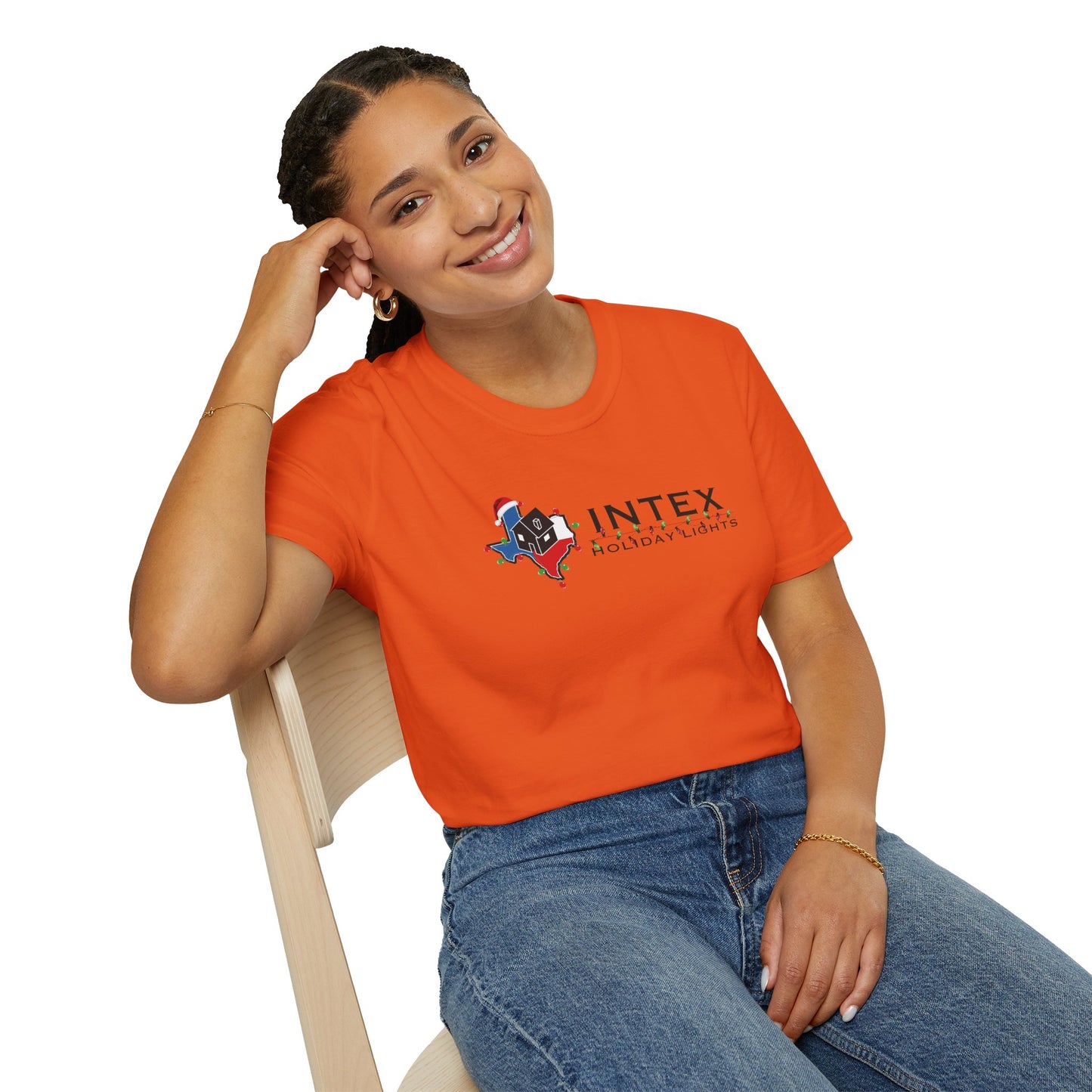 Intex Holiday Lights Unisex Soft T-Shirt