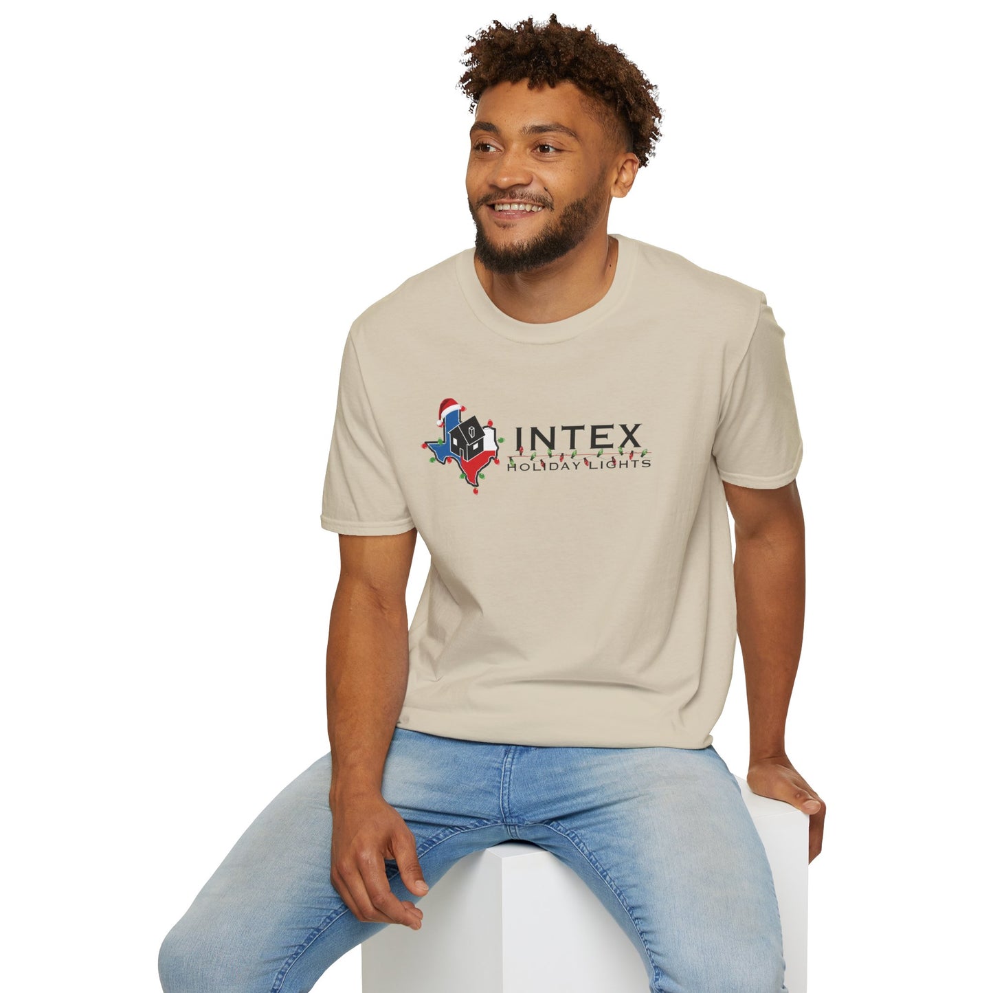 Intex Holiday Lights Unisex Soft T-Shirt