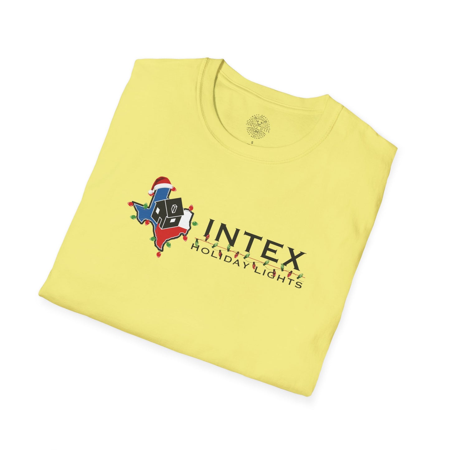 Intex Holiday Lights Unisex Soft T-Shirt