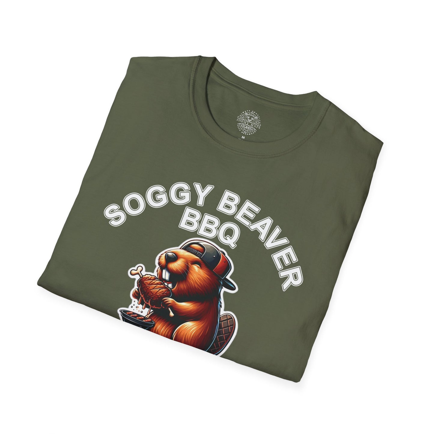 Soggy Beaver BBQ - Unisex Soft T-Shirt