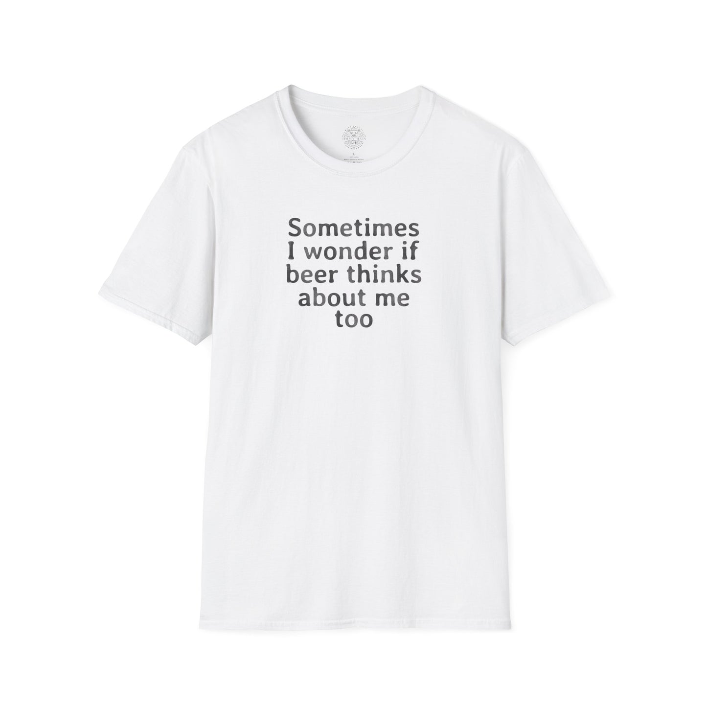 Sometimes I Wonder Unisex Softstyle T-Shirt