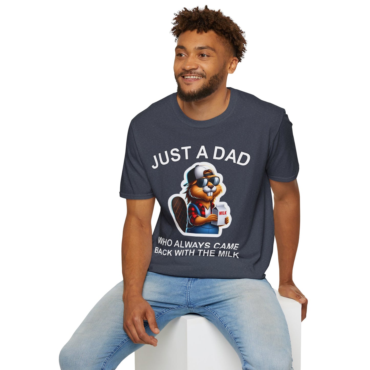 Just a Dad - Unisex Soft T-Shirt