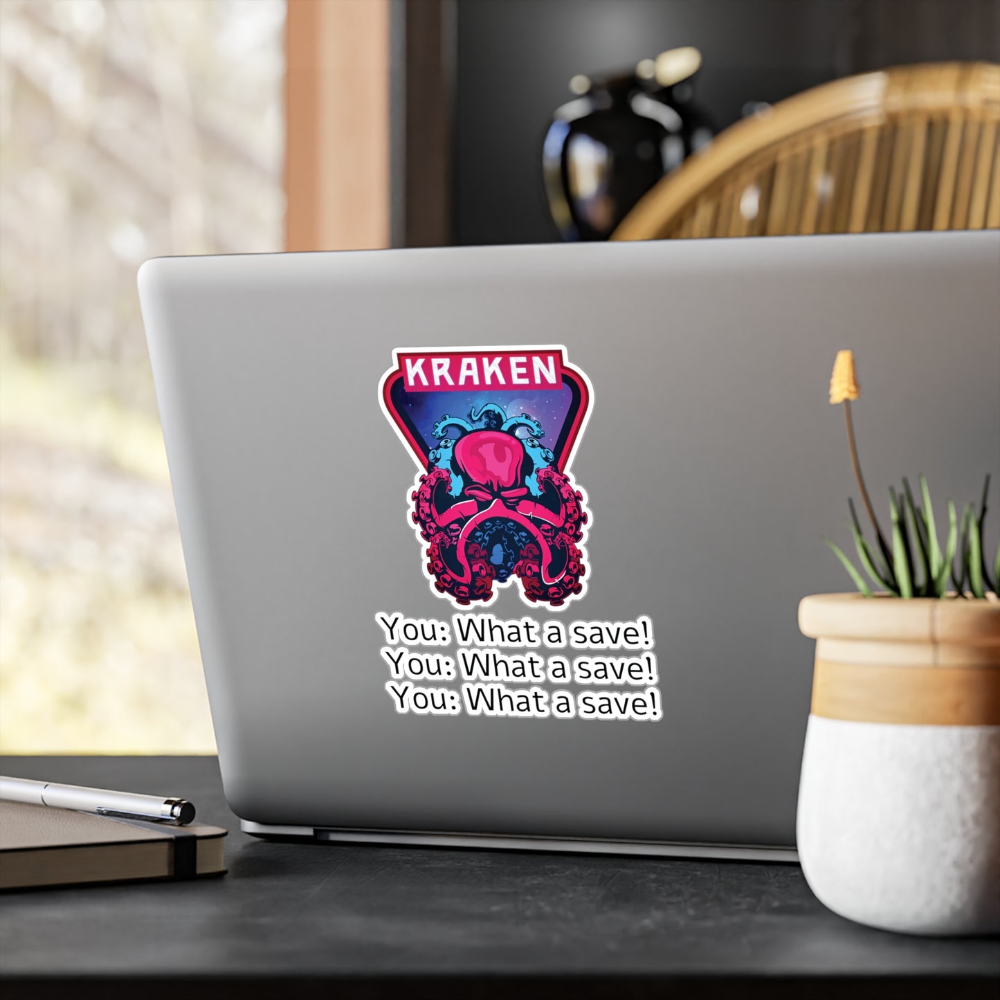 Kraken Kiss-Cut Vinyl Decals