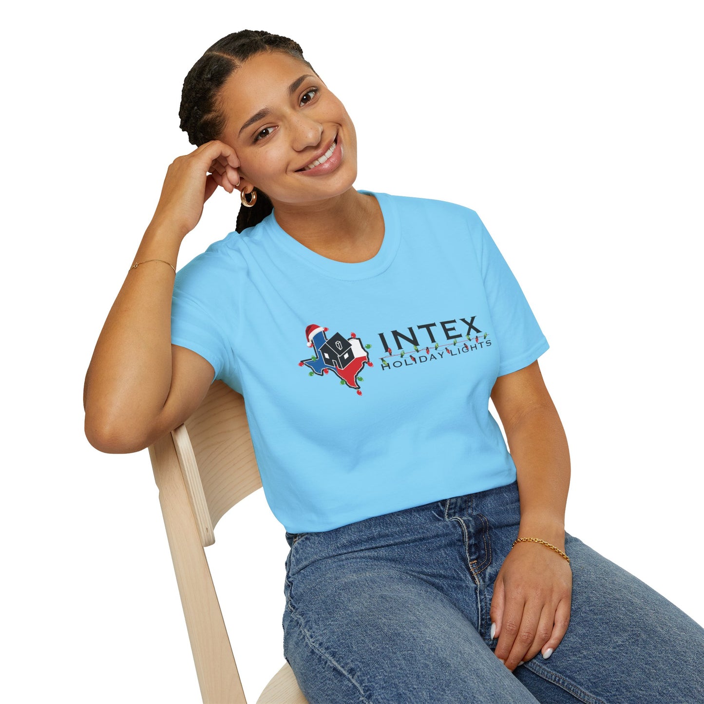 Intex Holiday Lights Unisex Soft T-Shirt