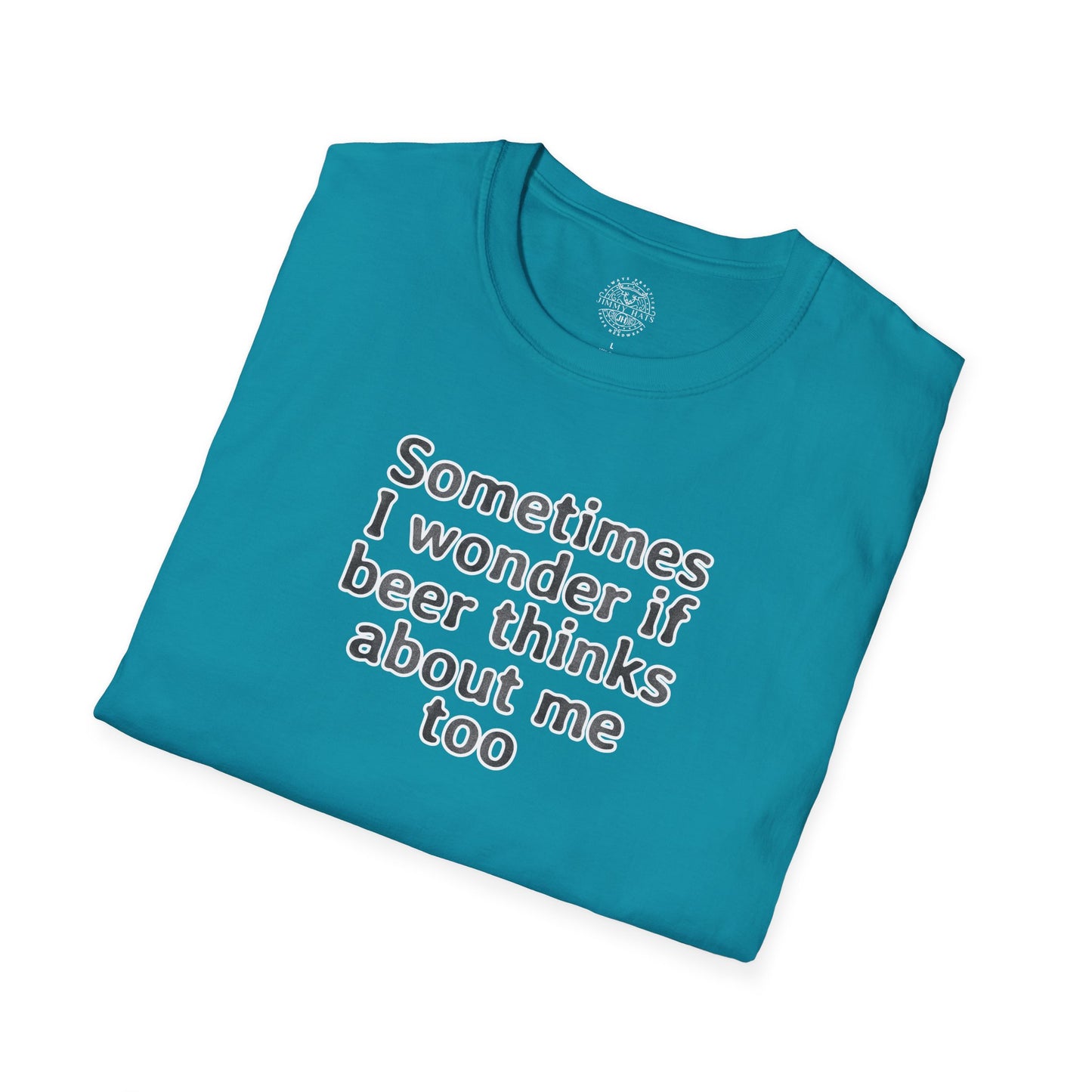 Sometimes I Wonder Unisex Softstyle T-Shirt