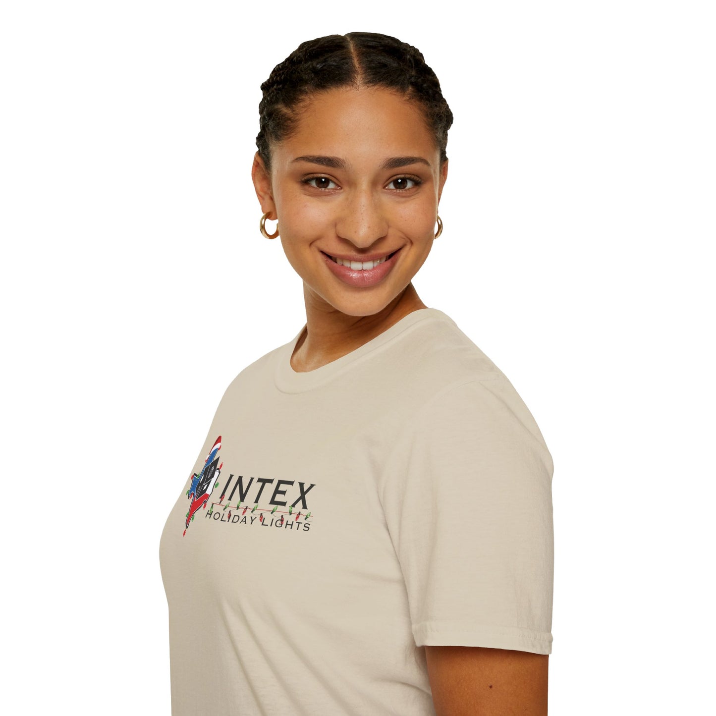 Intex Holiday Lights Unisex Soft T-Shirt