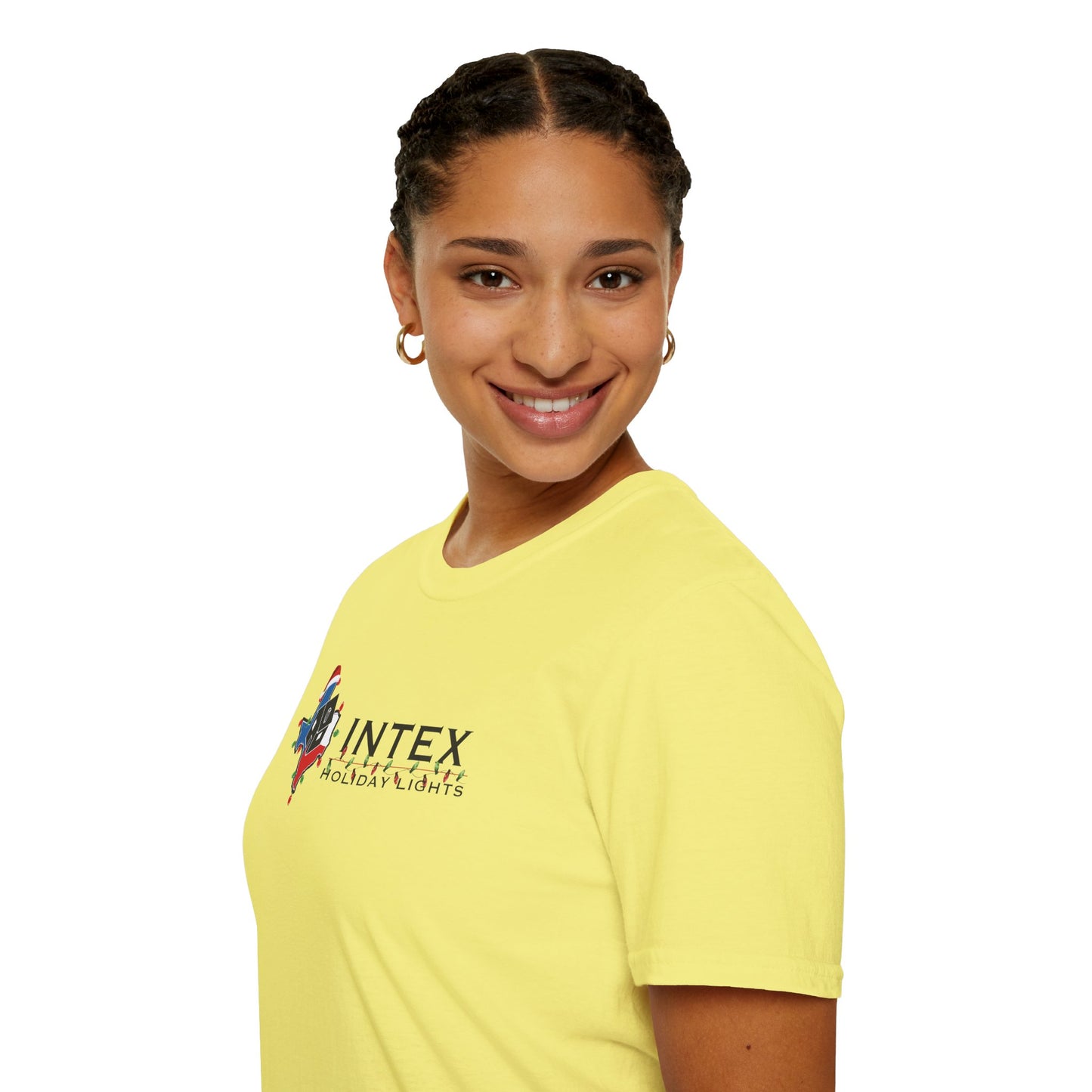 Intex Holiday Lights Unisex Soft T-Shirt