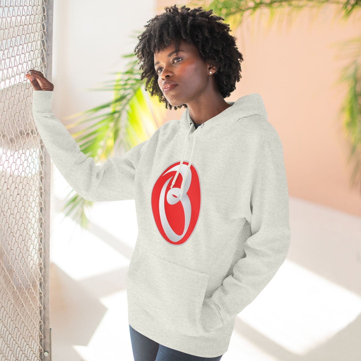 Beans Three-Panel Fleece Hoodie