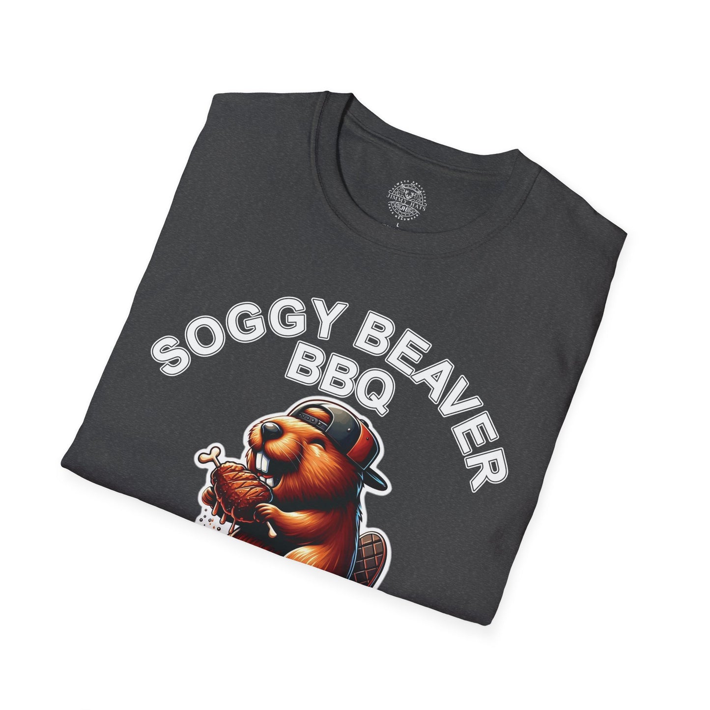 Soggy Beaver BBQ - Unisex Soft T-Shirt