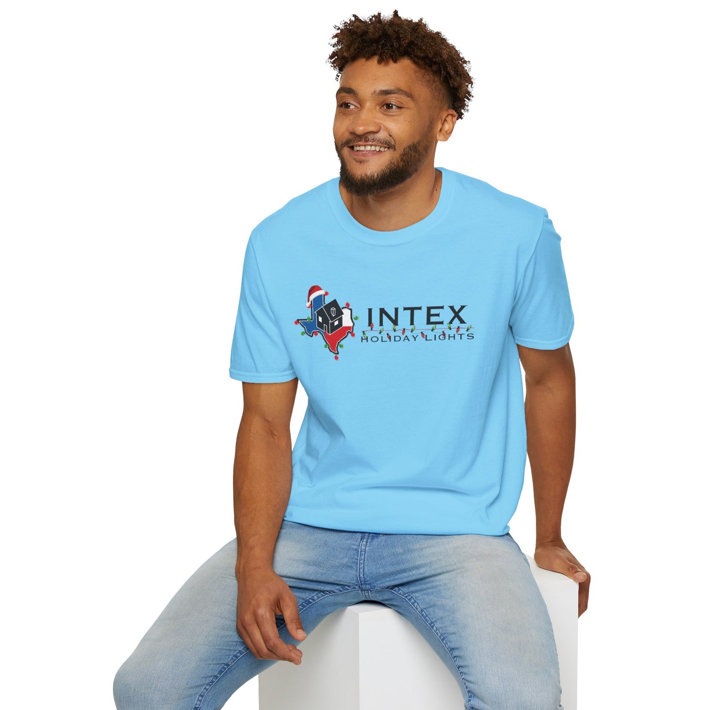 Intex Holiday Lights Unisex Soft T-Shirt