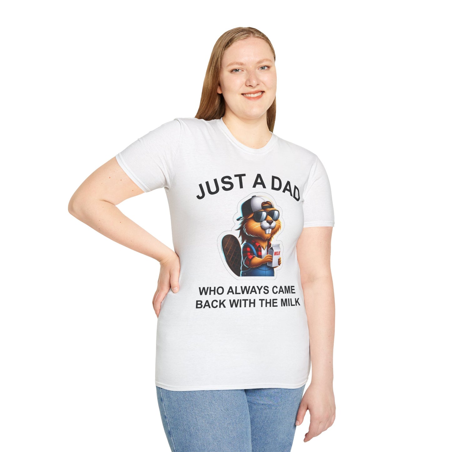 Just a Dad - Unisex Soft T-Shirt