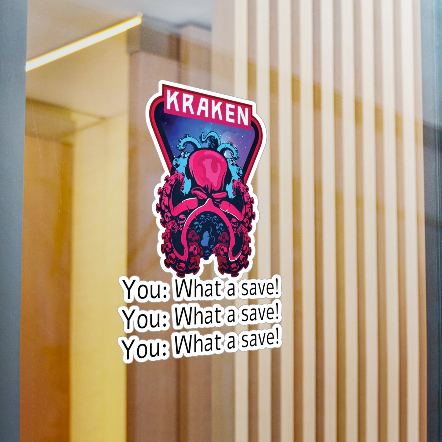 Kraken Kiss-Cut Vinyl Decals