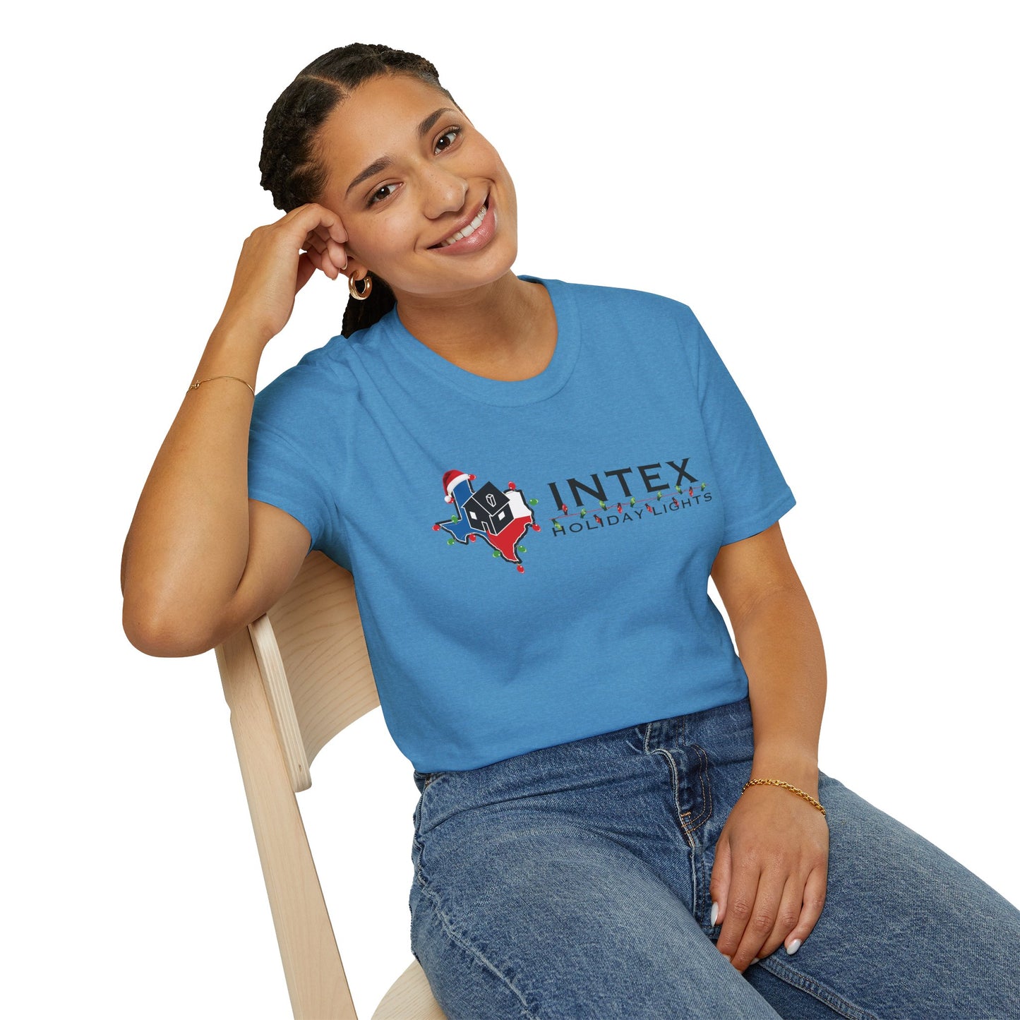 Intex Holiday Lights Unisex Soft T-Shirt