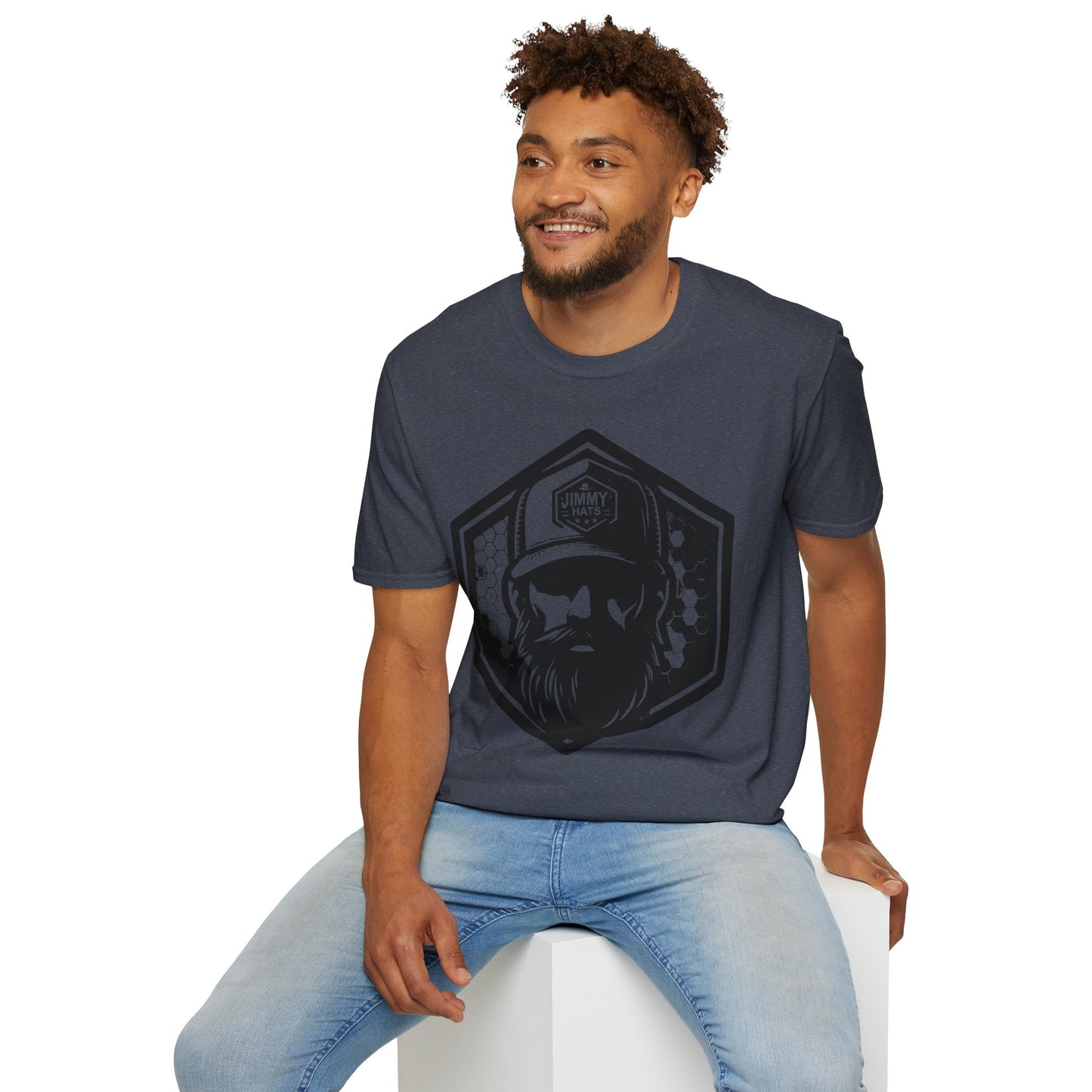 Jimmy Hats Hex Unisex Soft T-Shirt