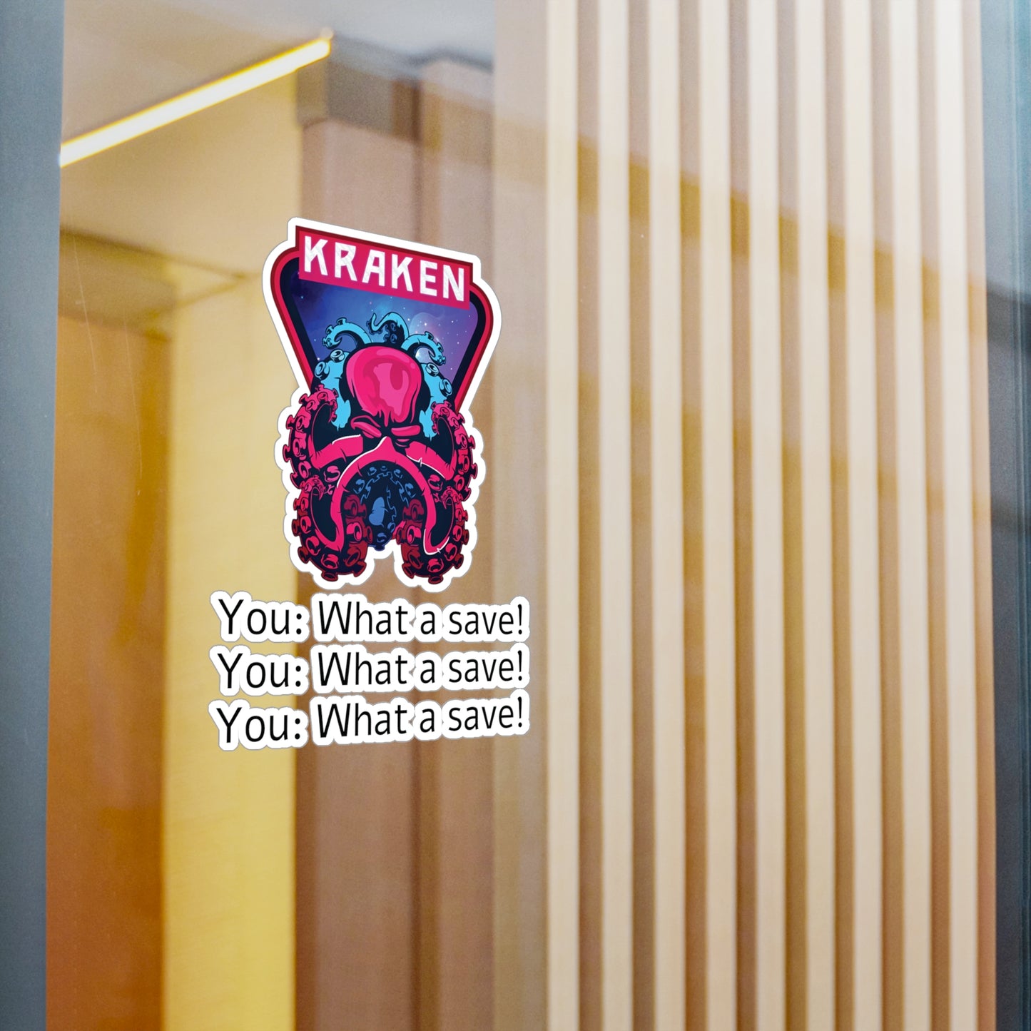 Kraken Kiss-Cut Vinyl Decals