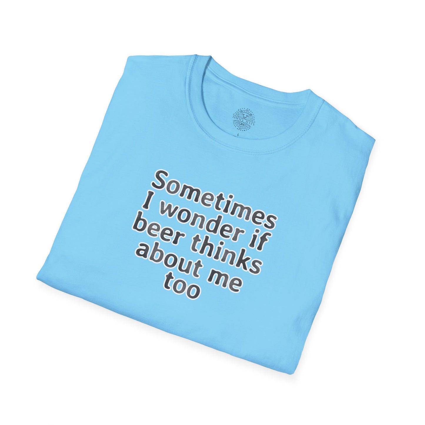 Sometimes I Wonder Unisex Softstyle T-Shirt