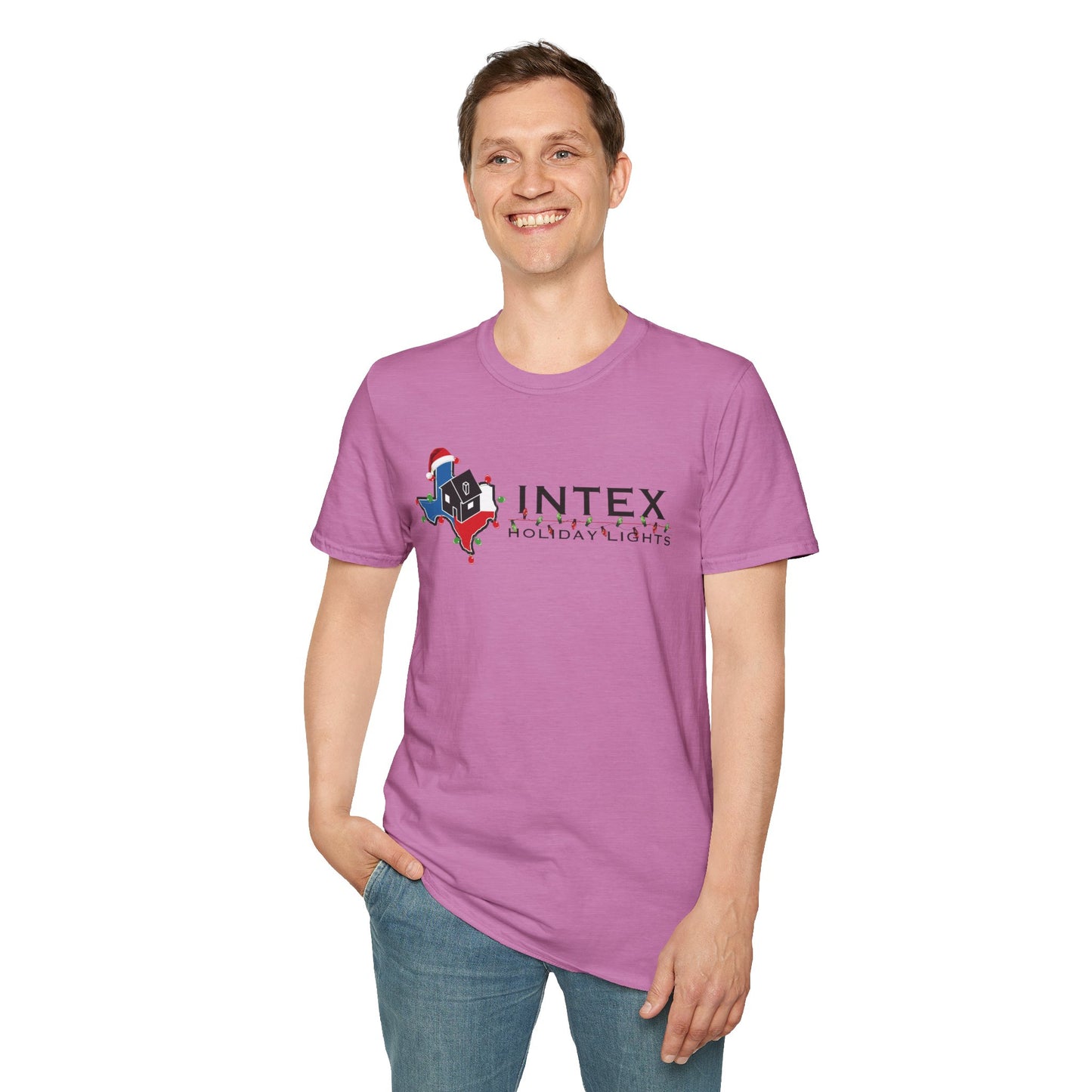 Intex Holiday Lights Unisex Soft T-Shirt