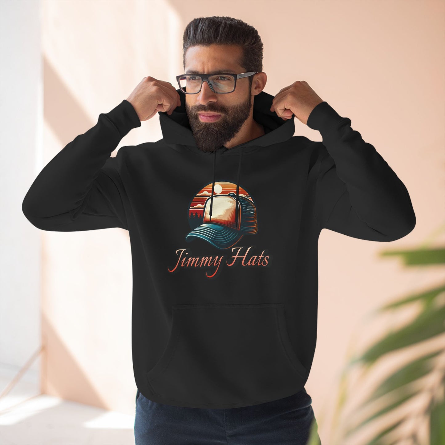 Jimmy Hats Fleece Hoodie