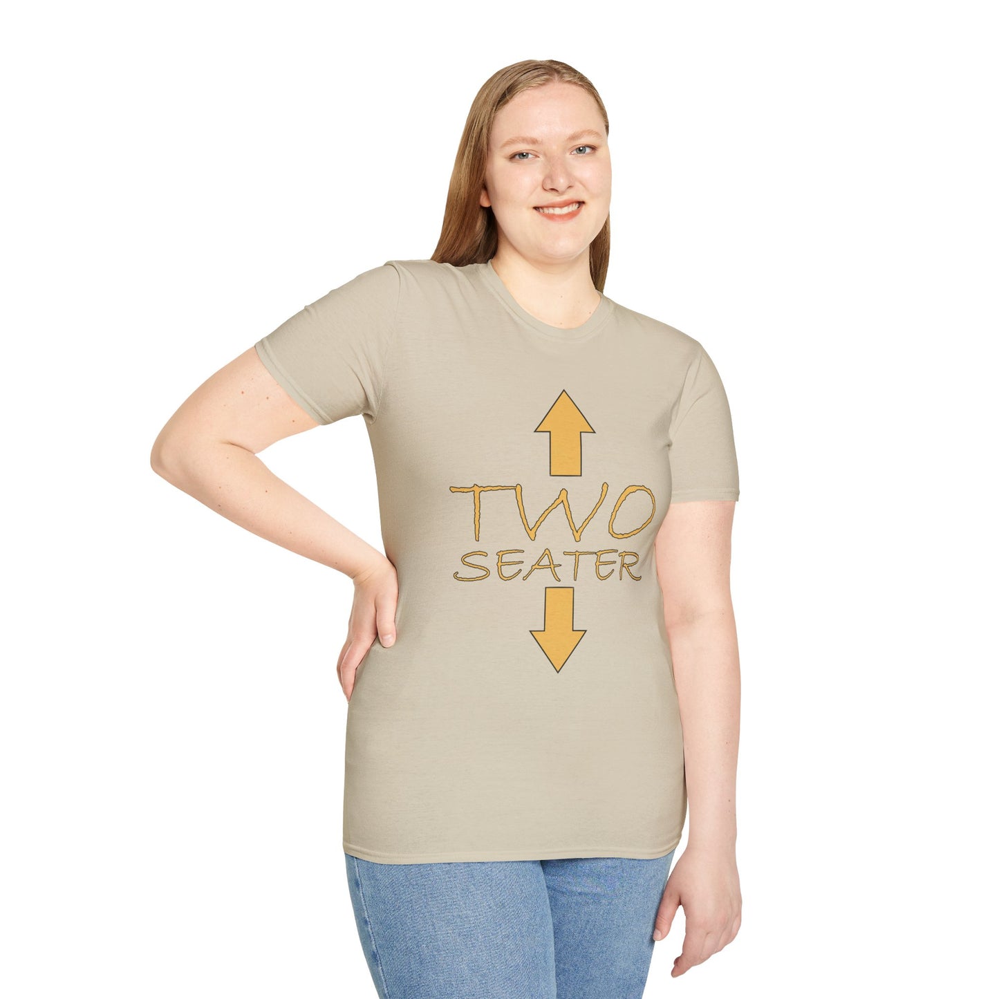 Two Seater - Unisex Softstyle T-Shirt