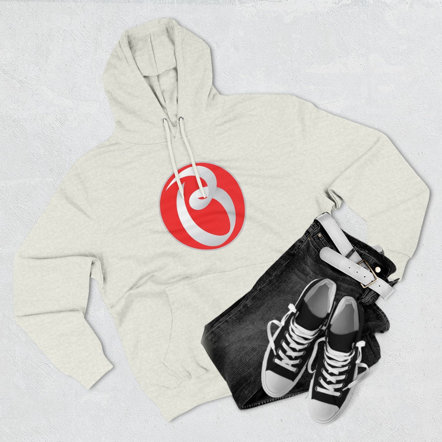 Beans Three-Panel Fleece Hoodie