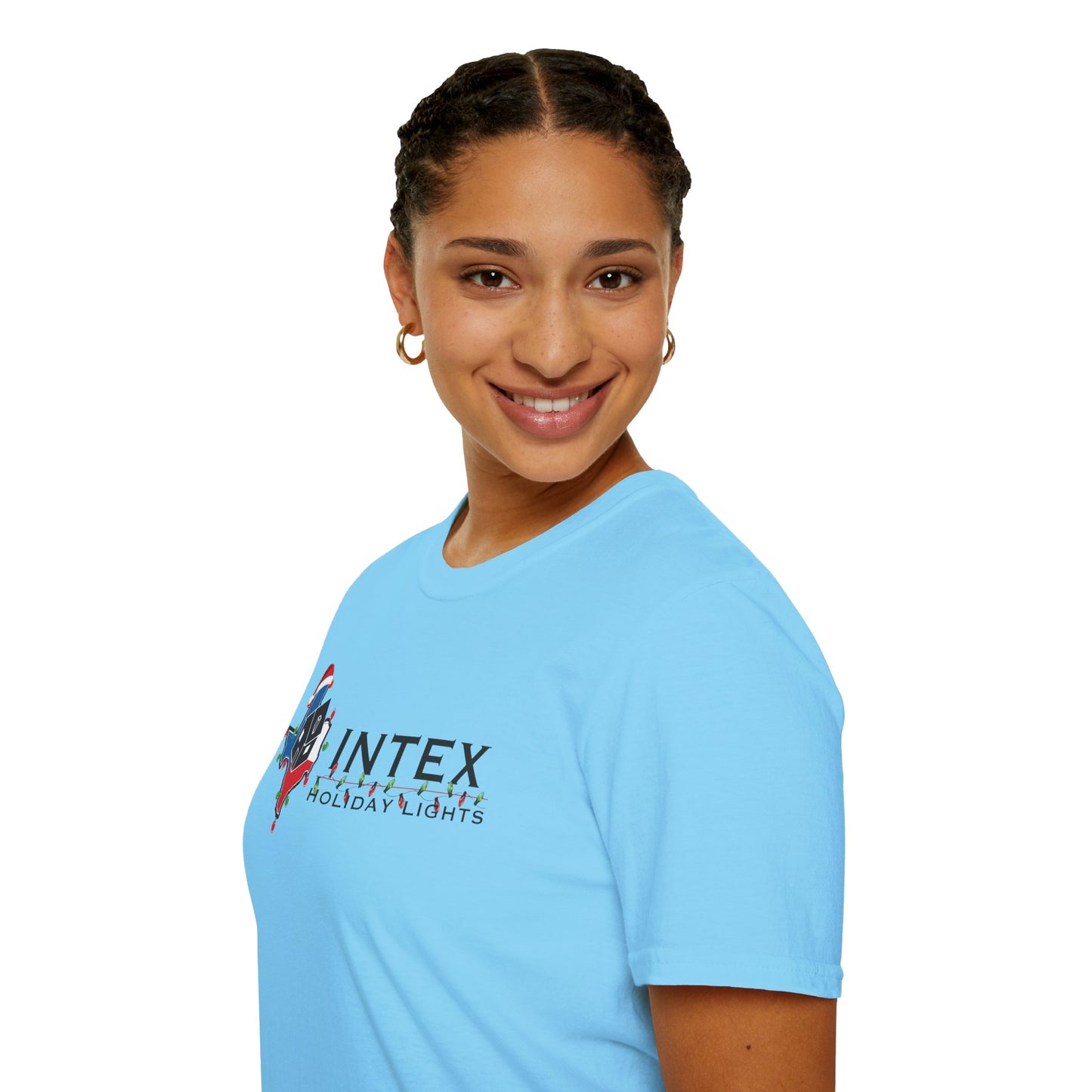 Intex Holiday Lights Unisex Soft T-Shirt