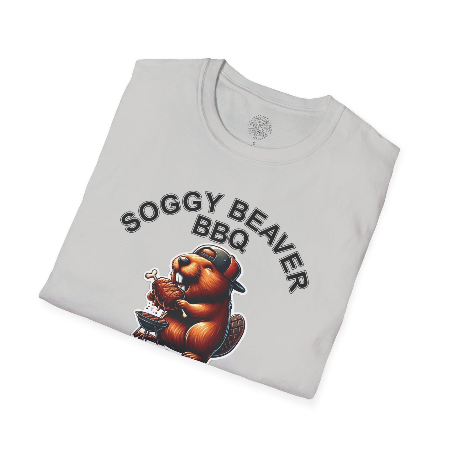 Soggy Beaver BBQ - Unisex Soft T-Shirt