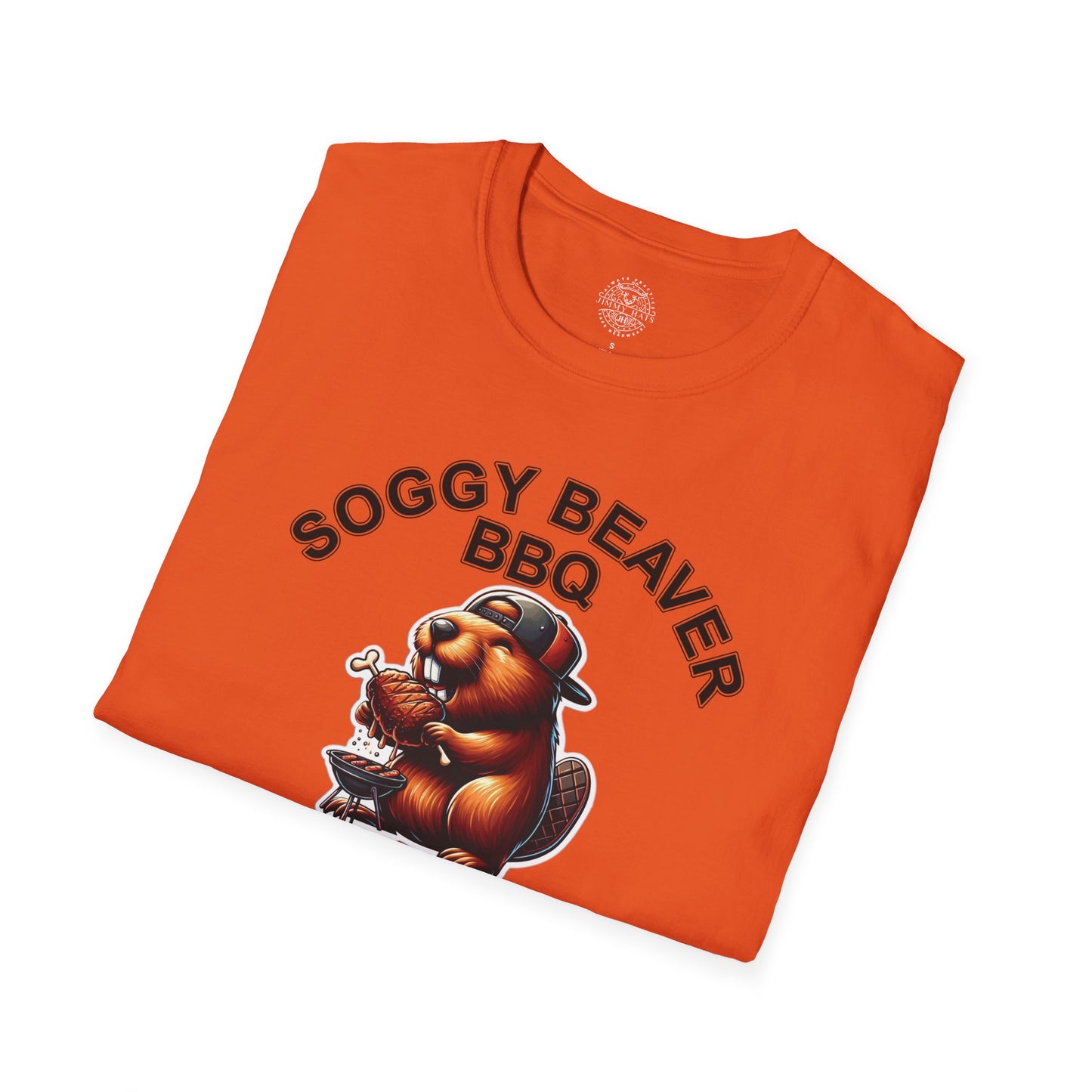 Soggy Beaver BBQ - Unisex Soft T-Shirt