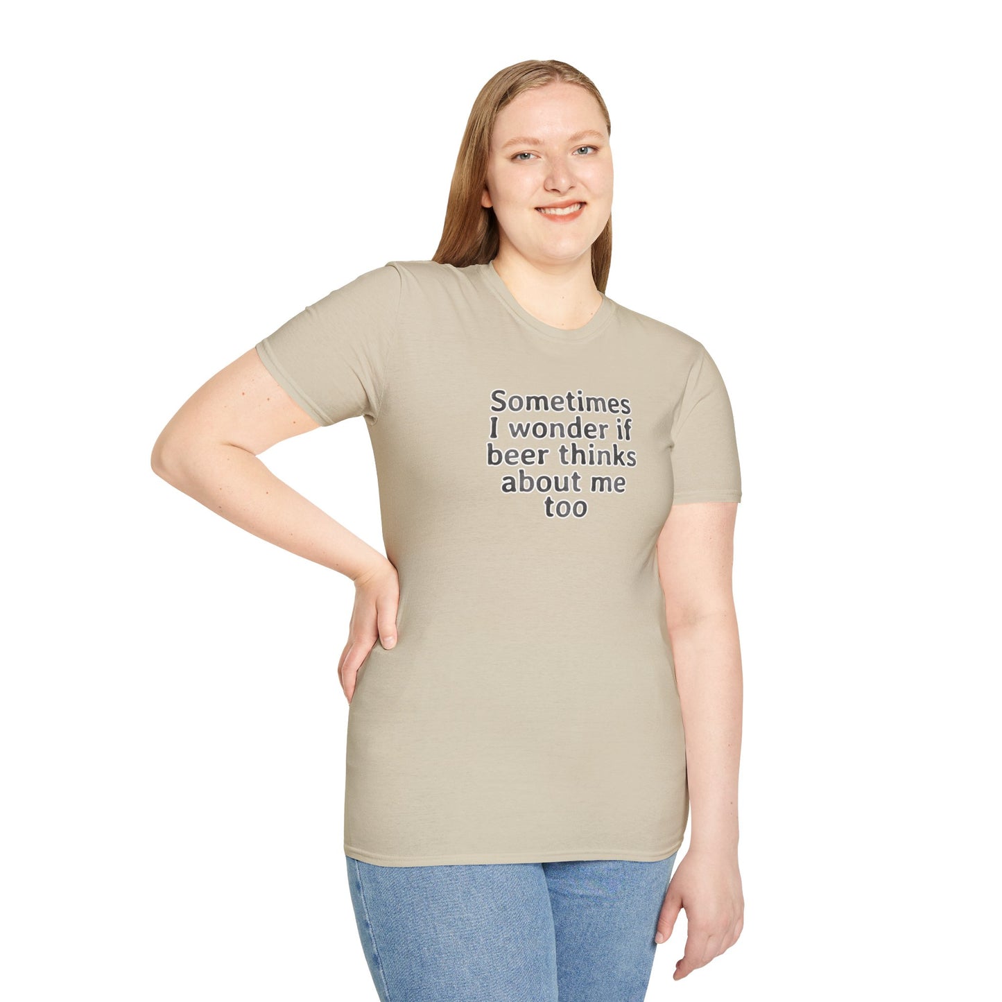 Sometimes I Wonder Unisex Softstyle T-Shirt