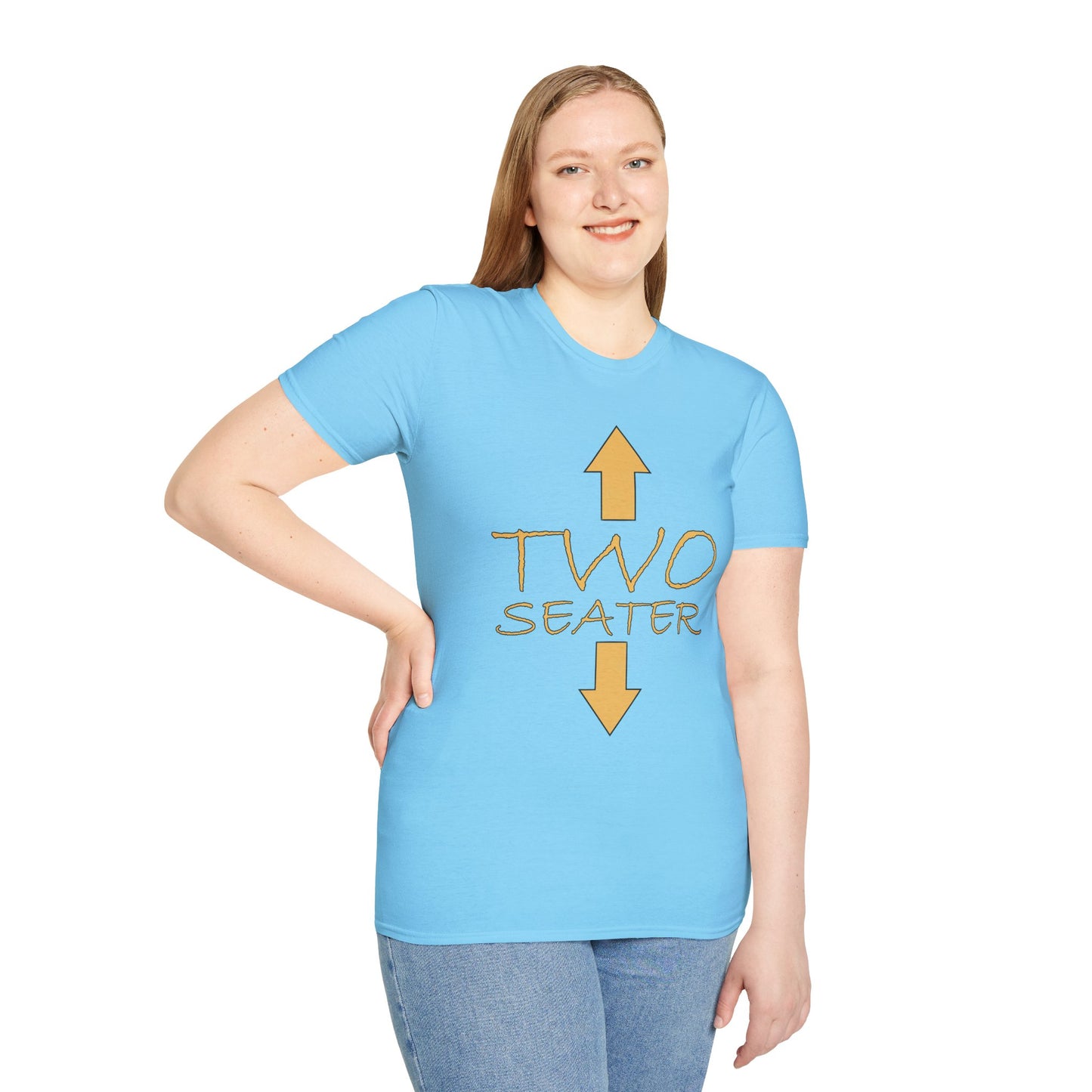 Two Seater - Unisex Softstyle T-Shirt