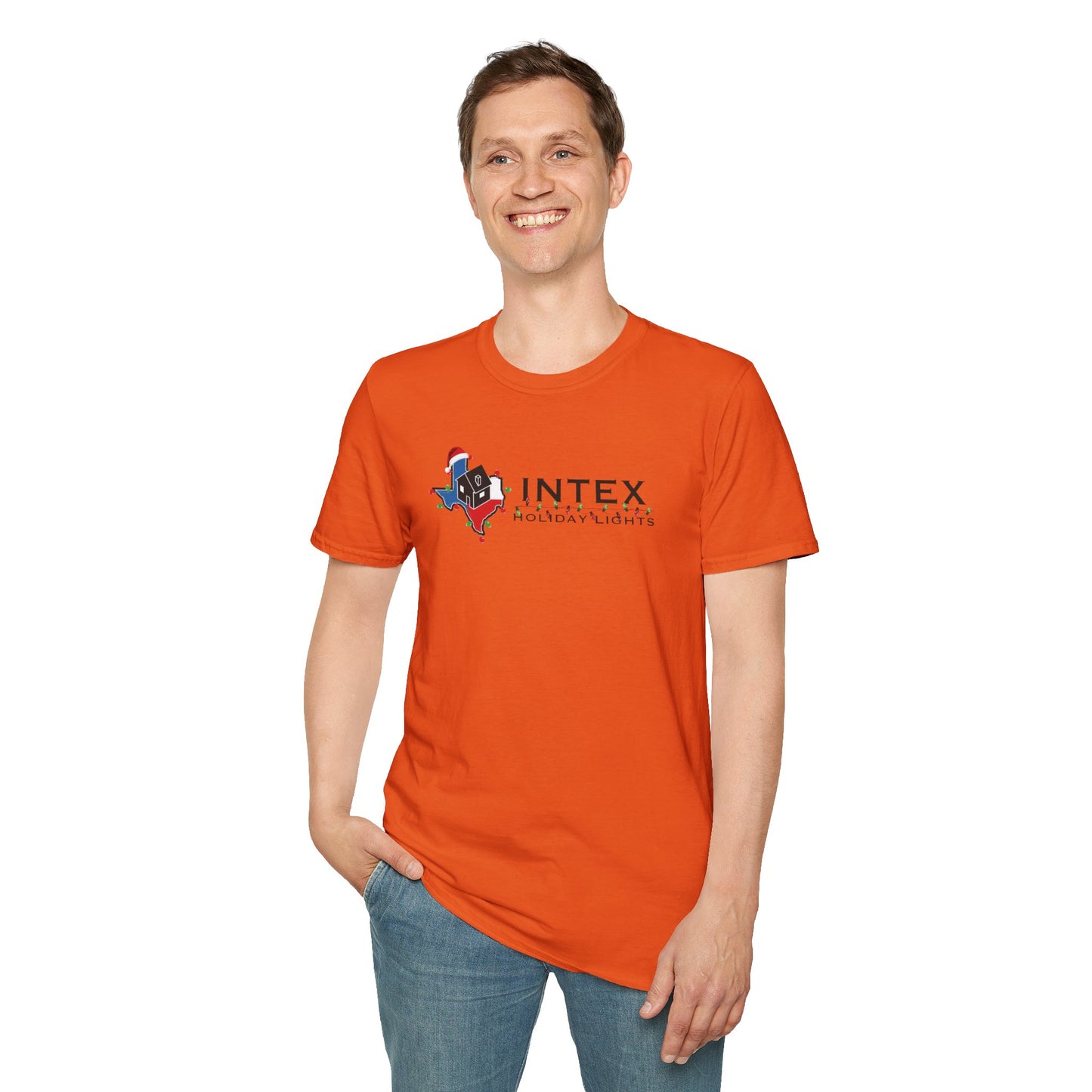 Intex Holiday Lights Unisex Soft T-Shirt