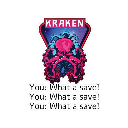 Kraken Kiss-Cut Vinyl Decals